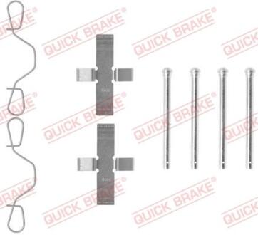 Монтажний комплект гальмівних колодок QUICK BRAKE 1090982