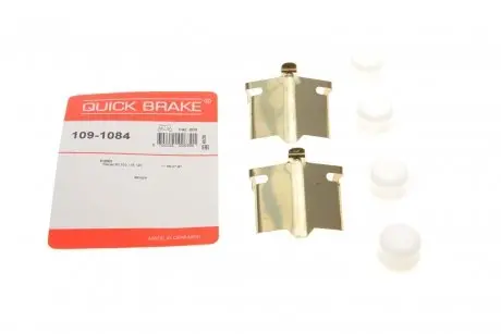 Планка суппорта (переднего) прижимная (к-кт) Ford Transit 86-00 QUICK BRAKE 109-1084