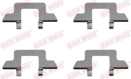 Монтажний комплект гальмівних колодок QUICK BRAKE 1091242