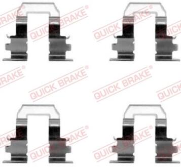 Монтажний комплект гальмівних колодок QUICK BRAKE 1091255