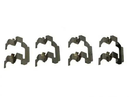 Планка супорта (переднього) прижимна (к-кт) Chevrolet Lacetti/Aveo 1.2-2.0D 05- (Dac) 109-1287 QUICK BRAKE 1091287