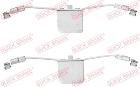 Монтажний комплект гальмівних колодок QUICK BRAKE 1091641