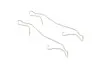 Планка супорта (переднього) прижимна (к-кт) VW Caddy III 1.2-2.0TDI 04-15 (Ate) QUICK BRAKE 109-1678 (фото 2)