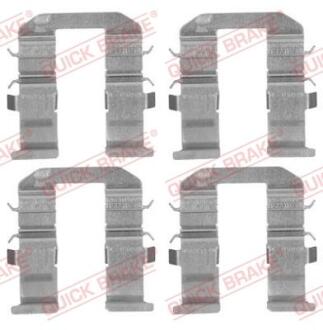 Монтажний комплект гальмівних колодок QUICK BRAKE 1091758