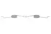 Пружини супорта (заднього) Audi A4/A6/VW Golf VI 94-13 (К-кт L+R) QUICK BRAKE 113-0504 (фото 3)