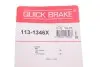 Направляюча супорта (заднього/к-кт) Renault Trafic 01-/VW Caddy 04-/Citroen Berlingo 08- QUICK BRAKE 113-1346X (фото 6)