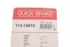 Комплект направляючих супорту QUICK BRAKE 113-1367X (фото 16)