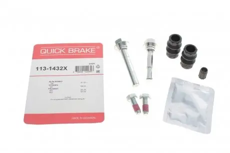 Направляюча супорта (переднього/к-кт) Citroen Jumpy/Opel Combo/Peugeot Expert 01- QUICK BRAKE 113-1432X