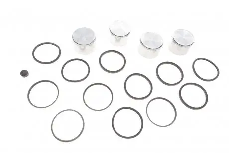 Ремкомплект суппорта (переднего) Ford Transit 86-00 (d=46mm) (+4 поршня) QUICK BRAKE 114-5045
