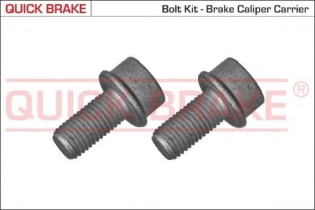 Болти направляючих супорта QUICK BRAKE 11631K (фото 1)