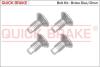 Болти кріплення гальм. дисків QUICK BRAKE 11663K (фото 1)