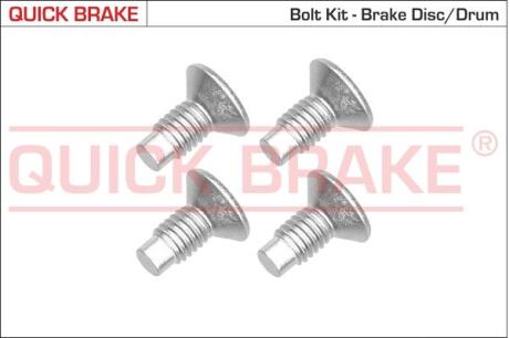 Болти кріплення гальм. дисків QUICK BRAKE 11663K