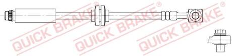 Гальмівний шланг QUICK BRAKE 50201X