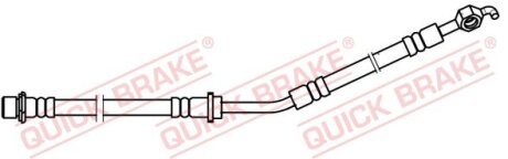 Гальмівний шланг QUICK BRAKE 50750