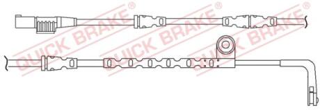 Датчик зносу гальмівних колодок QUICK BRAKE WS0260A