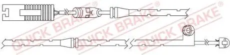 Датчик зносу гальмівних колодок QUICK BRAKE WS0268A