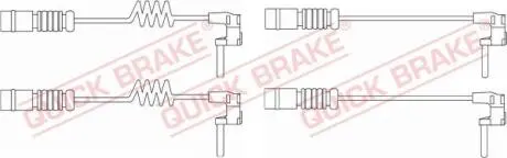Датчик зносу,гальм.колодки QUICK BRAKE WS0301A
