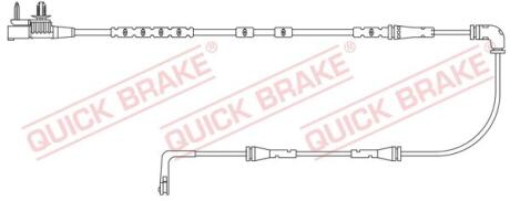 Датчик зносу,гальм.колодки QUICK BRAKE WS0441A