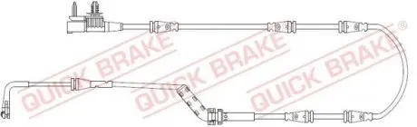Датчик зносу,гальм.колодки QUICK BRAKE WS0442A