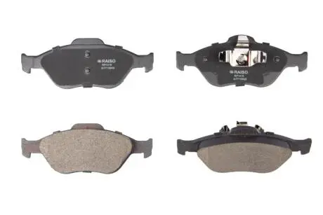 Колодки гальмівні диск. перед. Fiesta IV/V/Fusion 96-12 RAISO RP1419