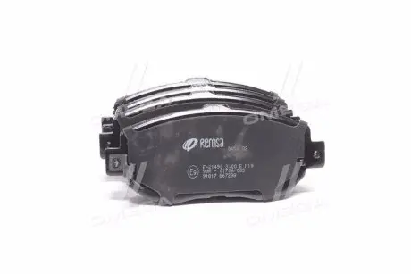 Колодки тормозные дисковые REMSA 0456.02