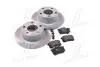 Комплект тормозной задн. AUDI 100, AUDI A6 95-, SKODA SUPERB 02-,VW PASSAT 96- (пр-во REMSA) 8263.00 Remsa