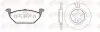 Комплект тормозной передн. SEAT LEON,SKODA OCTAVIA 97- , GOLF 97- (пр-во REMSA) 8633.00 Remsa