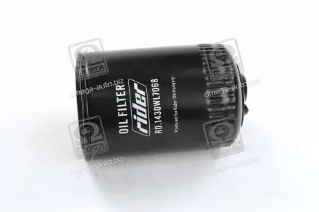 Масляный фильтр VW GOLF, PASSAT, TRANSPORTER III 80-97, AUDI 80,100, A6 94-97 RIDER RD.1430WL7068