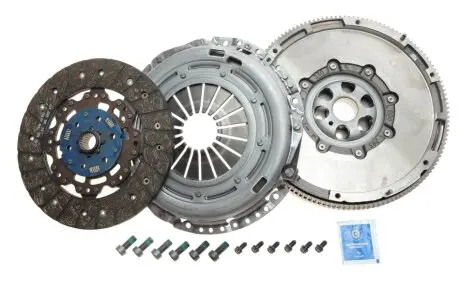 Демпфер + комплект зчеплення VW Caddy 2.0TDI 09- (103kw) (d=240mm) SACHS 2289601002