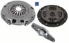 Комплект сцепления Skoda Roomster 1.4 TDI 06-10 (d=220mm) (+выжимной) SACHS 3000951575 (фото 1)