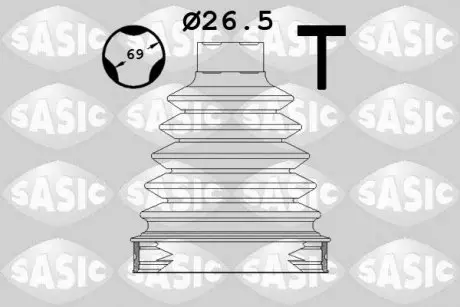 Пыльник RENAULT Captur, Clio III, IV, Fluence, Kangoo II, Laguna III, Megane III, IV SASIC 1904017