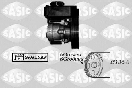 Насос гідропідсилювача рульового механізму SASIC 7070007