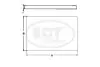 Фільтр салону HYUNDAI Getz 1.3 (02-05) (SA 1167) SCT SCT Germany SA1167 (фото 4)