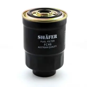 Фільтр паливний Mazda 323, Galant, L200, Colt, 1.5D-3.1D, 83- SHAFER FC46