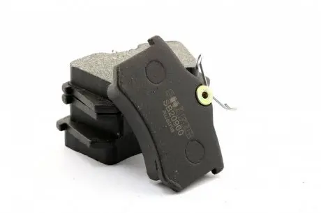 Колодки задние VW Caddy III 04-, Peugeot 308, 07-, Citroen C4, 04-, (87.1x52.8x17.2) SHAFER SB20960