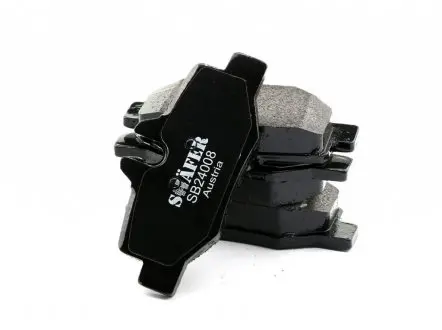 Колодки задние с пластинкой MB Vito 639 03- SHAFER SB24008