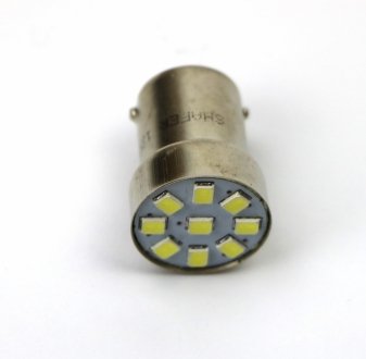 Лампа світлодіодна T8.5 BA15S 8LEDs (1шт) SHAFER SL4004 (фото 1)