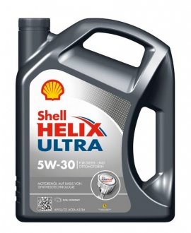 Олива моторн. Helix Ultra SAE 5W-30 (Каністра 4л) SHELL 550046268