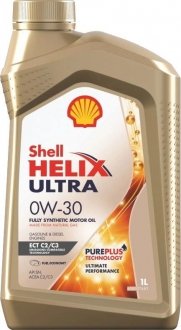 Масло моторное Helix Ultra ECT C2/C3 0W-30 (Канистра 1л) SHELL 550046305