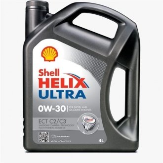 Масло моторное Helix Ultra ECT C2/C3 0W-30 (Канистра 4л) SHELL 550046306