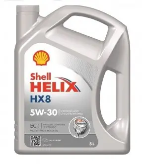 Масло моторное Helix HX8 ECT C3 5W-30 (Канистра 5л) SHELL 550048100