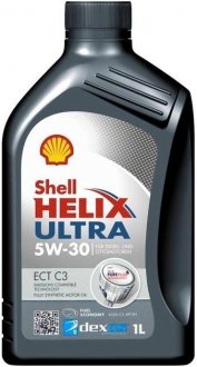 Олива моторна Helix Ultra ECT С3 5W-30 SN/CF (Каністра 1л) SHELL 550049781