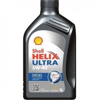 Олива моторна Helix Ultra SAE 5W-40 (Каністра 1л) SHELL 550052677