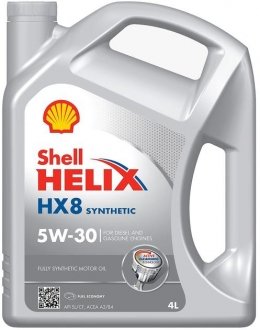 Масло моторное Helix HX8 SAE 5W-30 (Канистра 4л) SHELL 550052835