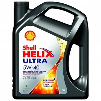 Масло моторное Helix Ultra SAE 5W-40 (Канистра 5л) SHELL 550052838
