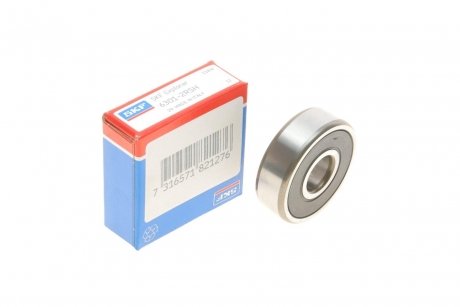 Підшипник кульковий d>30 SKF 6301-2RSH