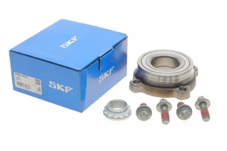Подшипник ступицы задней BMW 5 (E60/E61)/7 (E65/E66/E67)/X5 (E53) 00- (+ABS) (к-кт) SKF VKBA 3675