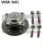 Підшипник маточини (задньої) BMW 1 (E82/E88)/3 (E91/E93) 05-13 (+ABS) SKF VKBA 3681 (фото 2)