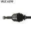 Вал приводной RENAULT FLUENCE (L3_)/ MEGANE III/ SCENIC III SKF VKJC 6199 (фото 2)