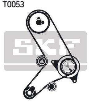 Комплект ГРМ (ремінь + ролик) SKF VKMA02154